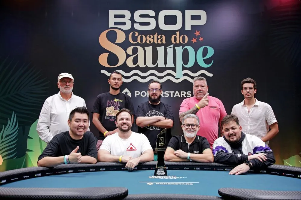 Finalistas do Main Event do BSOP Costa do Sauípe