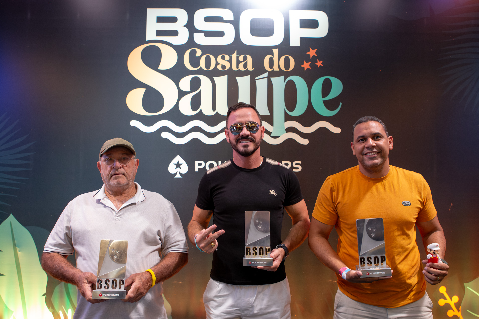 Pódio do Start-Up do BSOP Costa do Sauípe