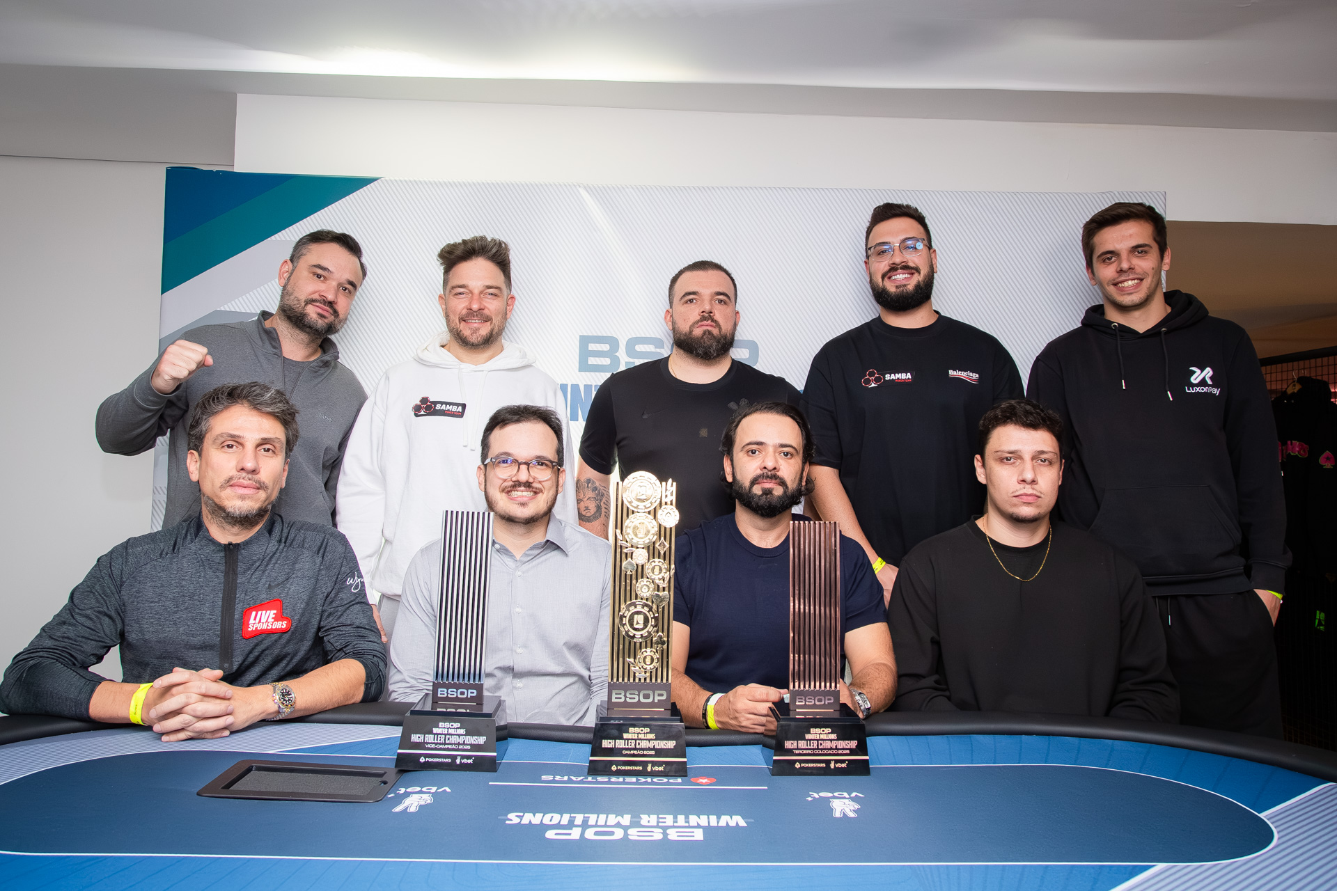 Mesa Final do Evento #50 (R$ 50.000 High Roller Championship)