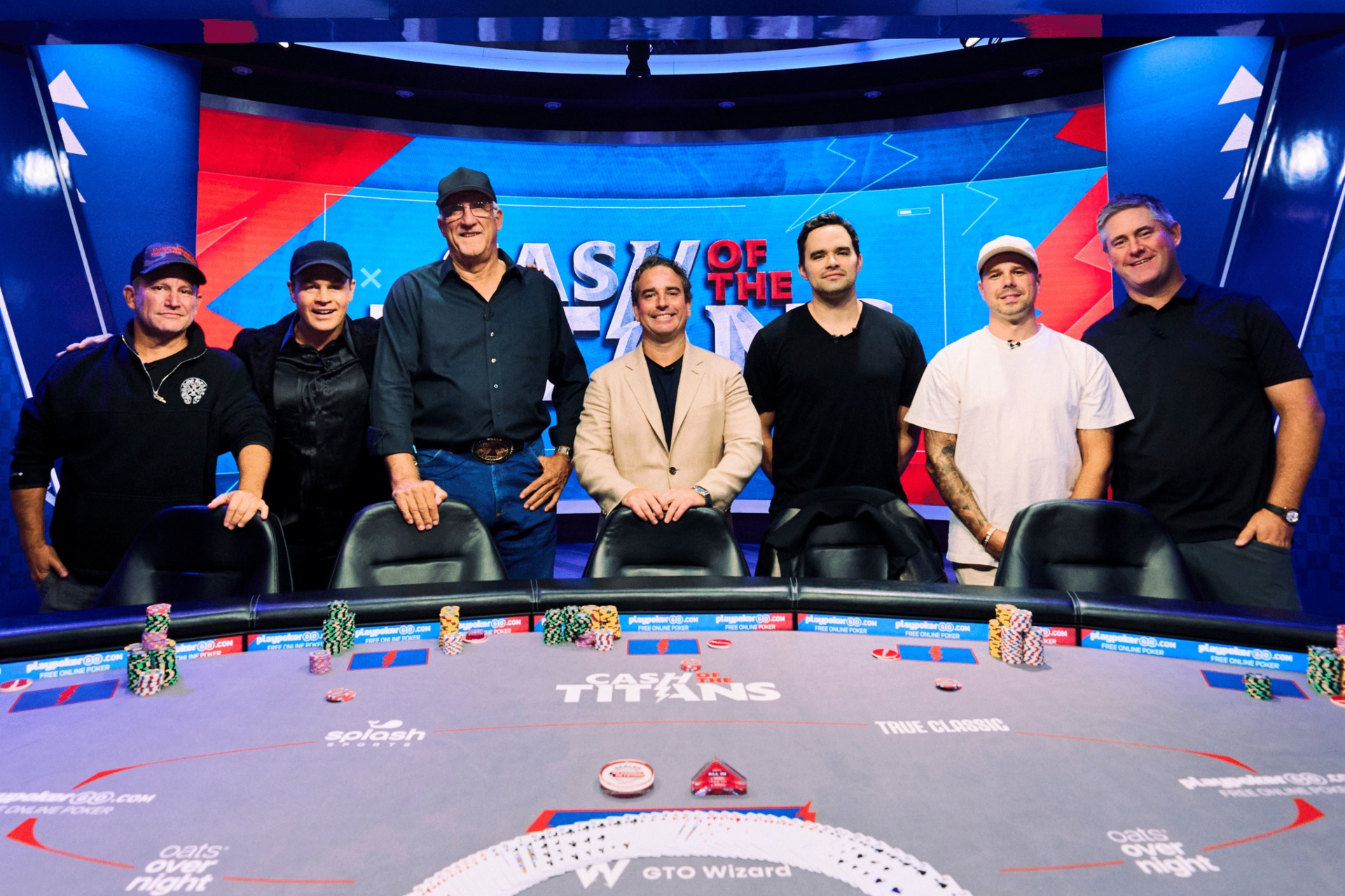 Participantes da edição 2025 do Cash of the Titans