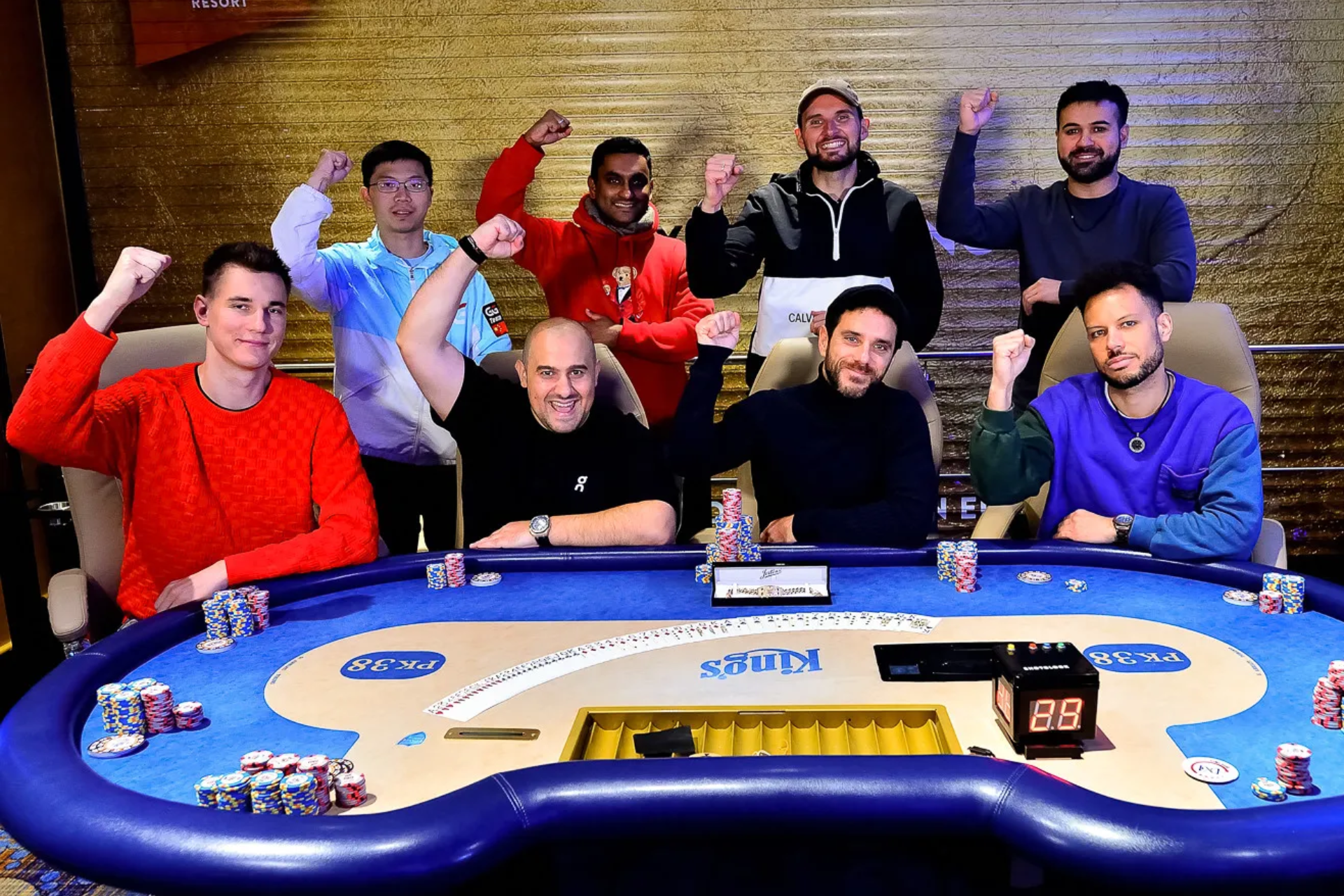 Mesa Final Evento #8 (€ 5.000 Pot-Limit Omaha)