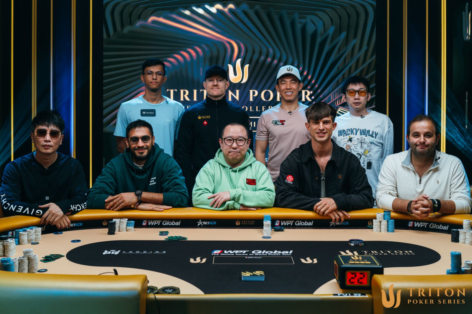 Mesa final Evento #7 (US$ 150.000 NLH 8-Handed)