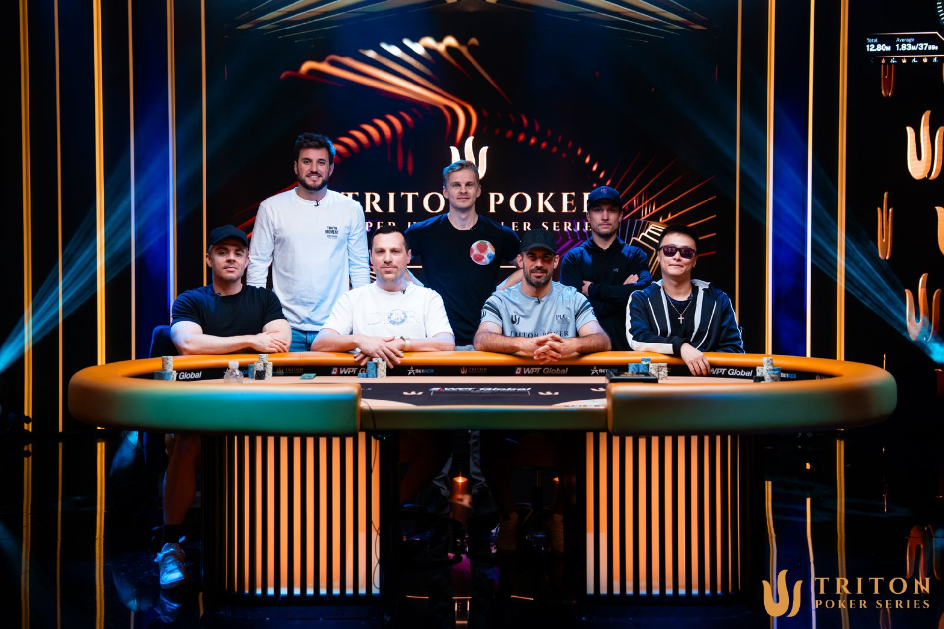 Mesa final do Evento #15 US$ US$ 50.000 Pot Limit Omaha 6-Handed