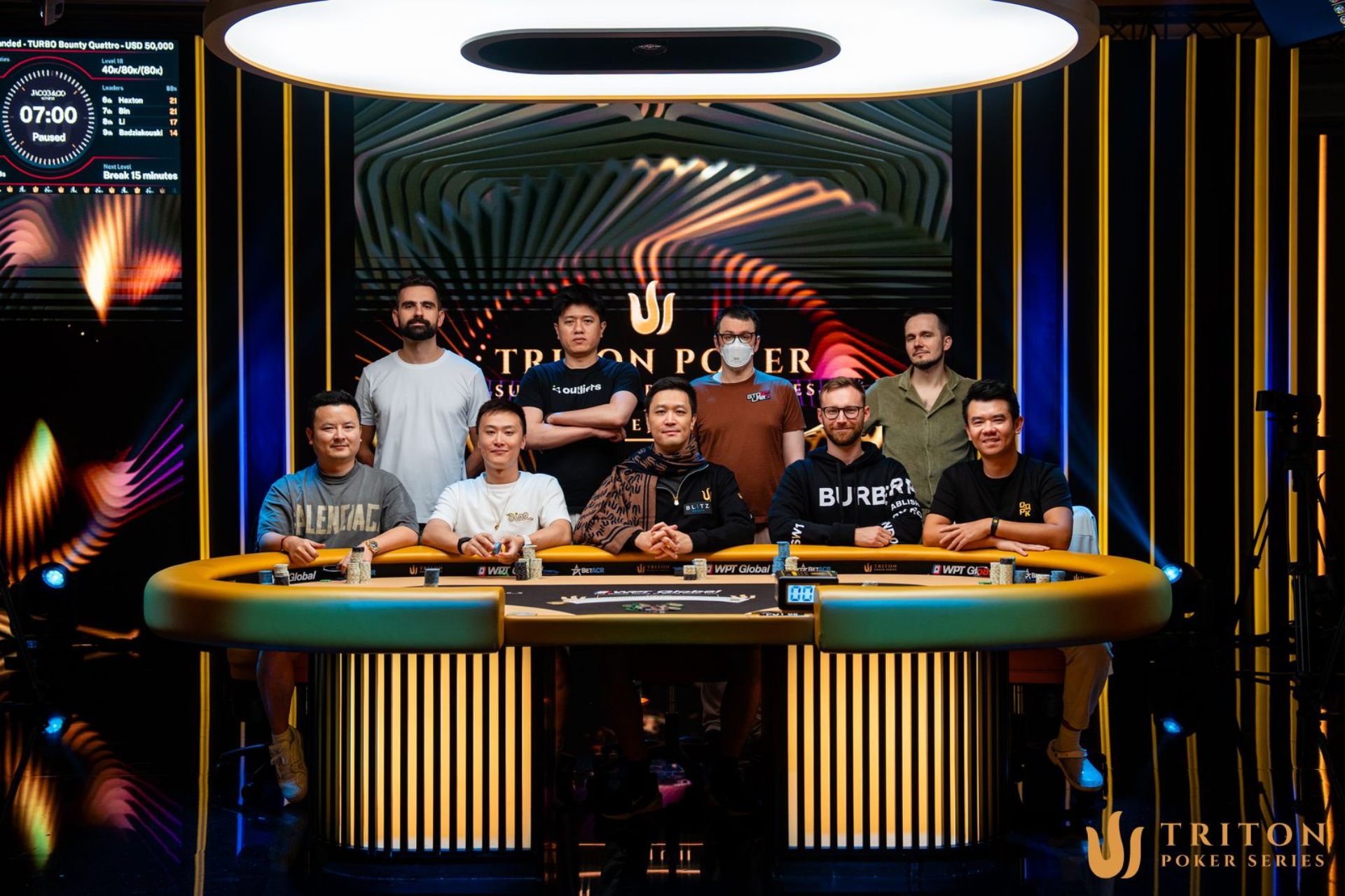 Mesa final do Evento #8 (US$ 50.000 Turbo Bounty Quattro
