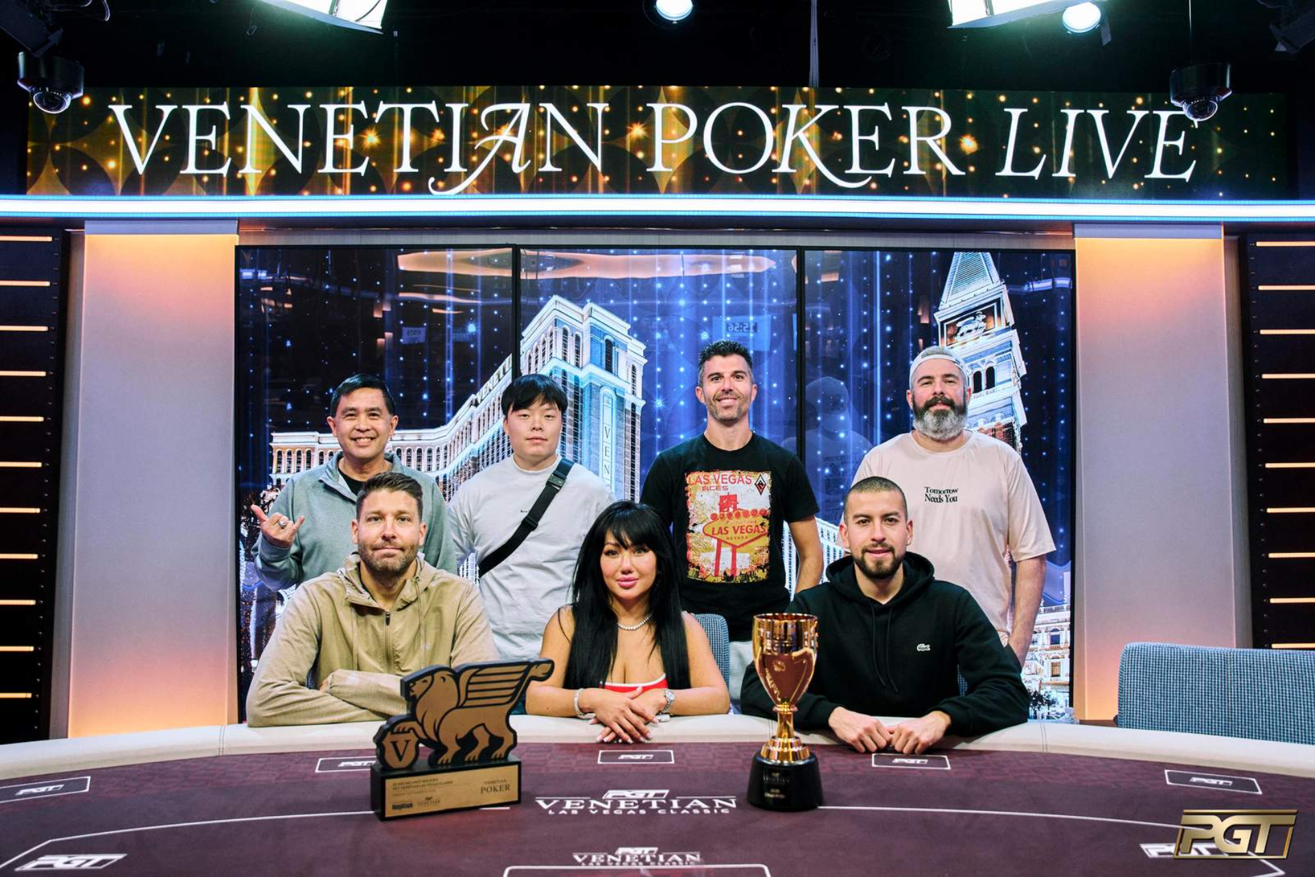 Mesa final do US$ 3.300 Main Event (PGT)