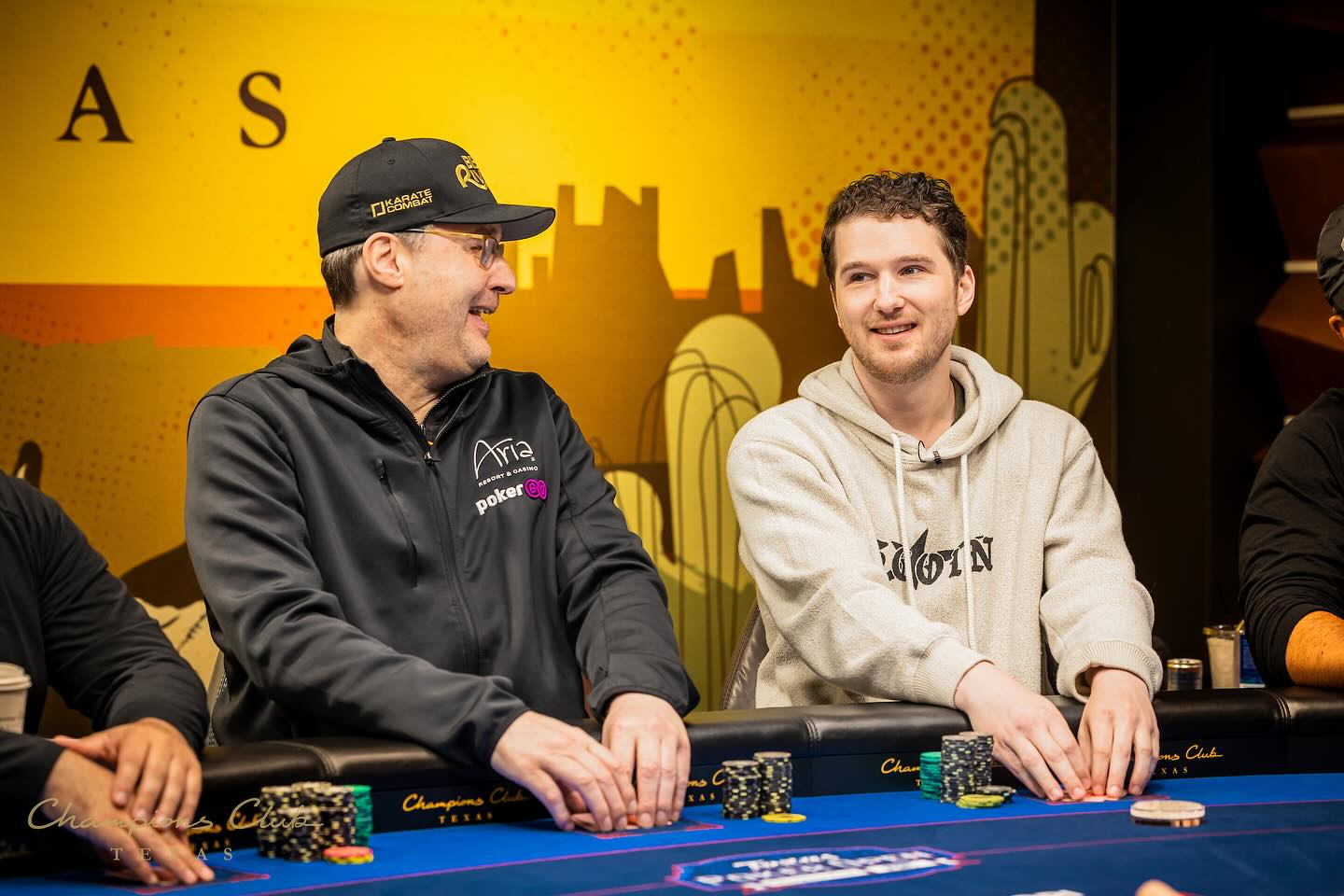 Phil Hellmuth e seu filho