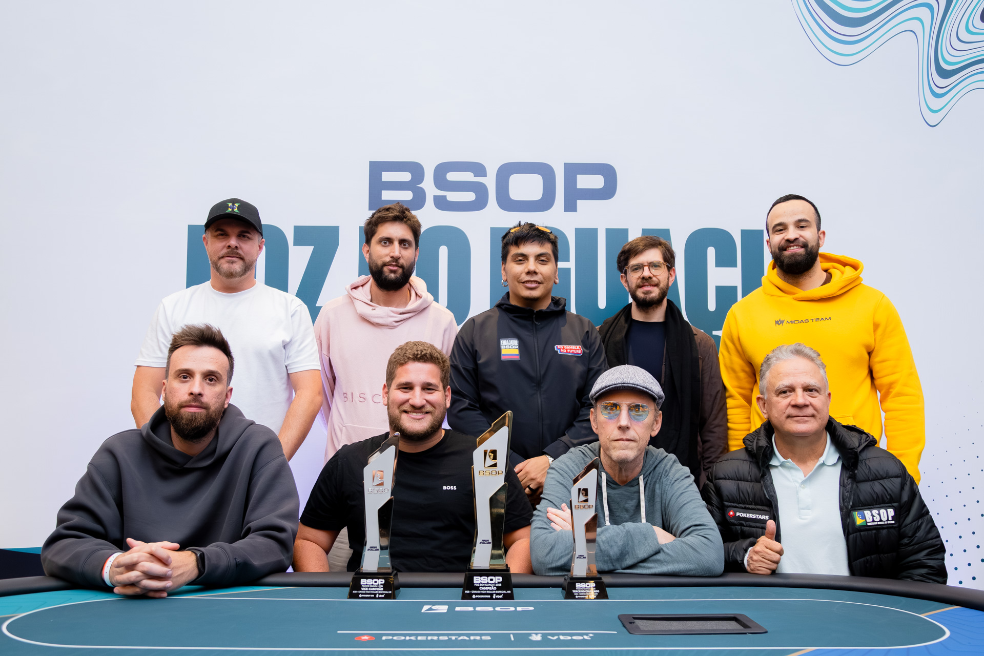 Finalistas do Grand High Roller do BSOP Foz