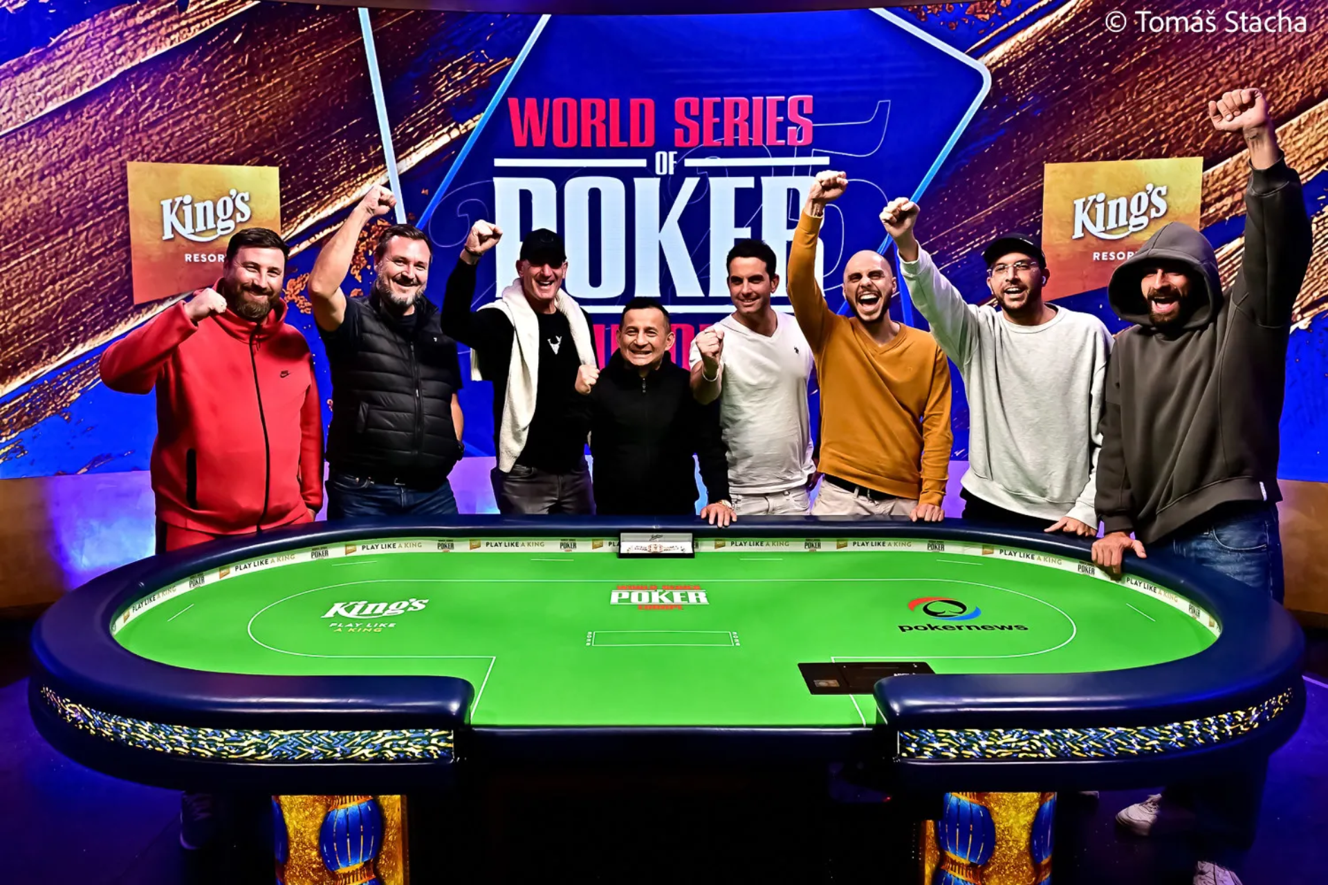 Mesa final do Evento Evento #12 (€ 1.500 No Limit Hold’em Mystery Millions)