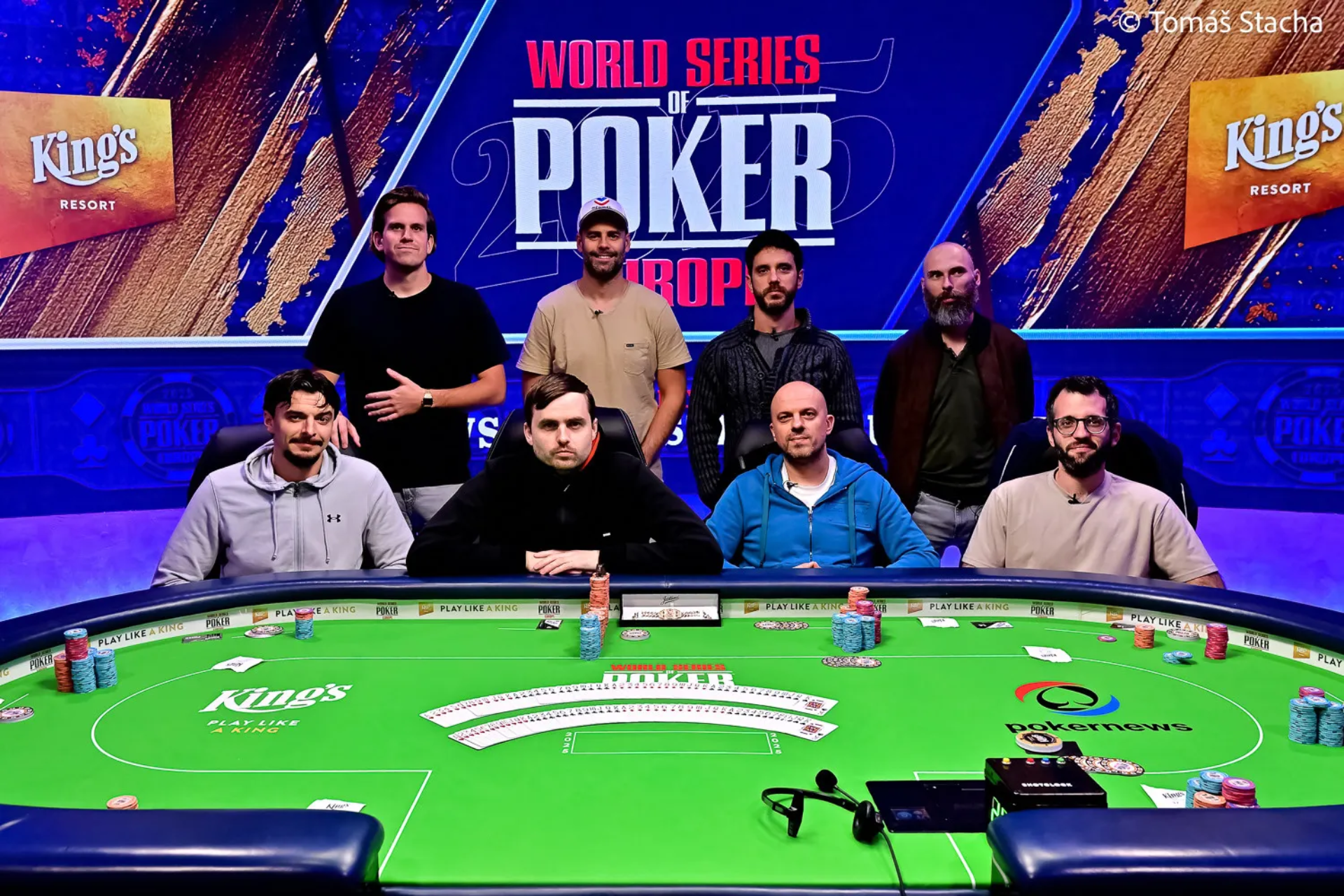 Mesa final Evento #10 (€ 10.000 Pot-Limit Omaha Mystery Bounty)