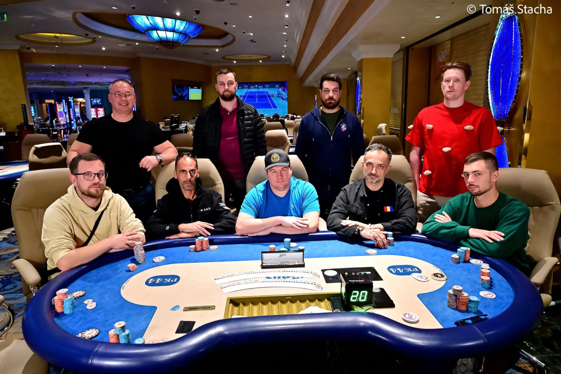 Mesa final do Evento #15 (€ 1.000 No-Limit Hold’em Closer)