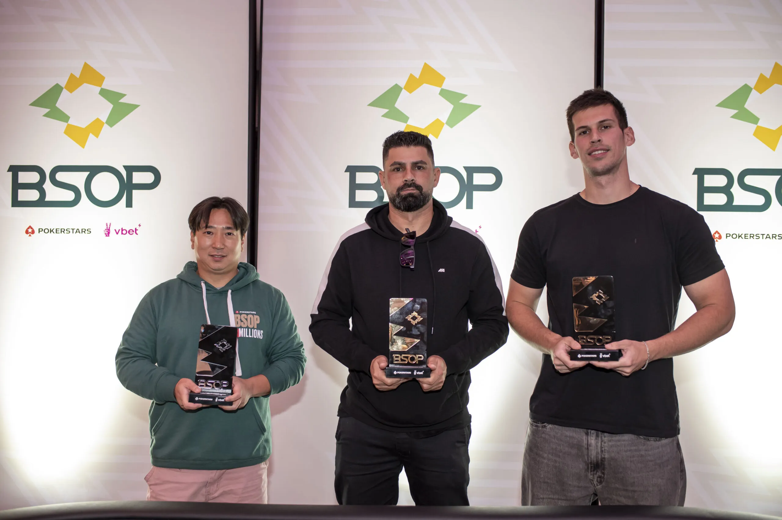 Pódio do 6k 1-Day Deepstack PKO - BSOP Millions