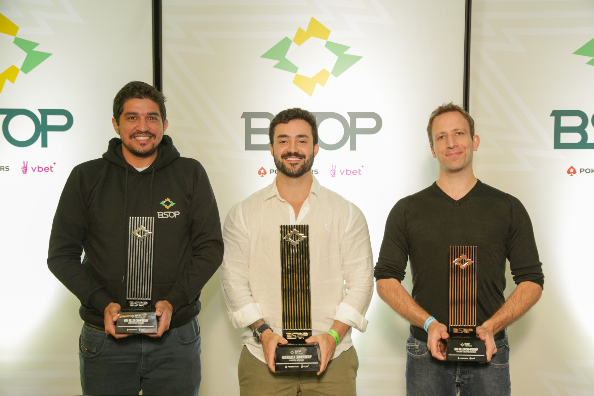 Pódio Evento #90 BSOP Millions