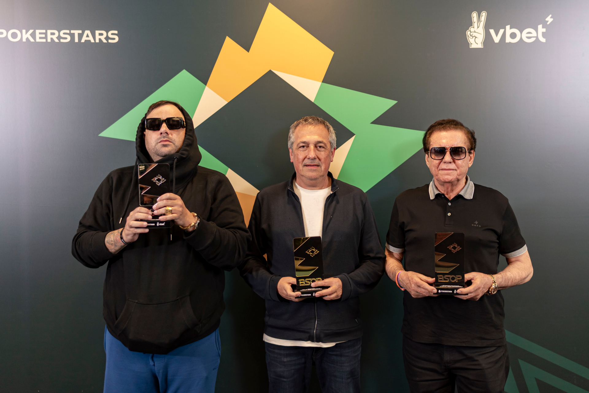 Pódio do Evento #25 do BSOP Millions