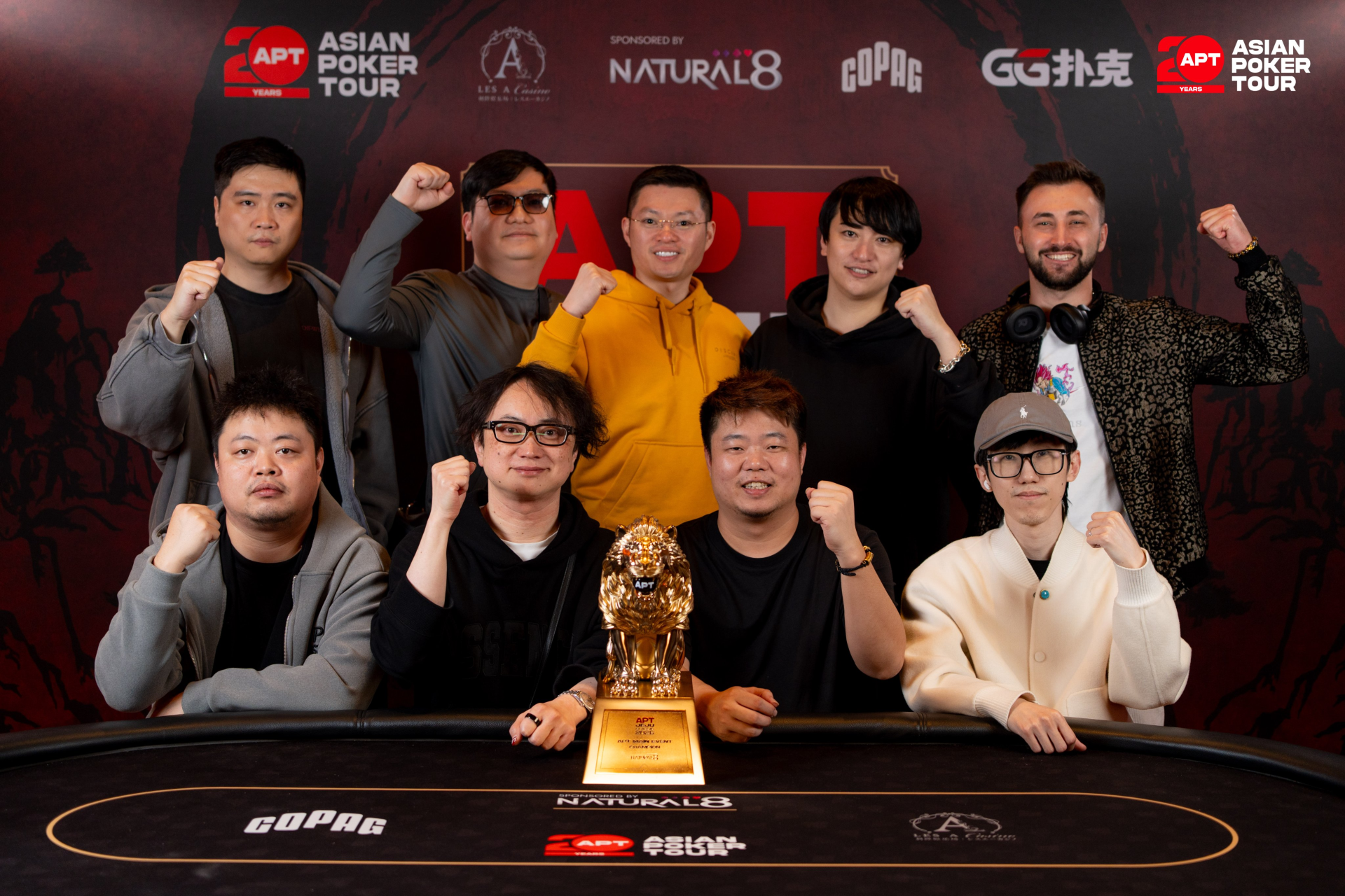 Mesa final Main Event do APT Jeju Classic 2026