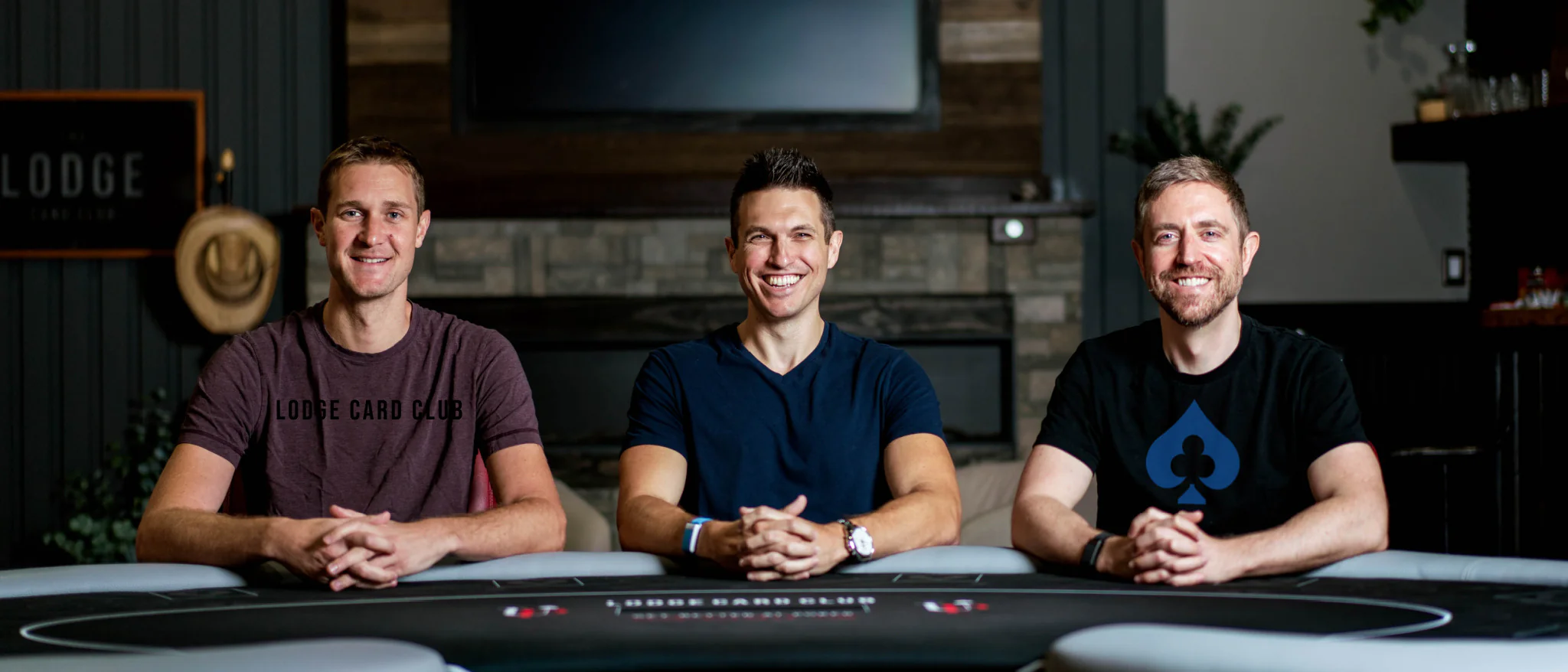 Donos The Lodge - Brad Owen, Doug Polk e Andrew Neeme