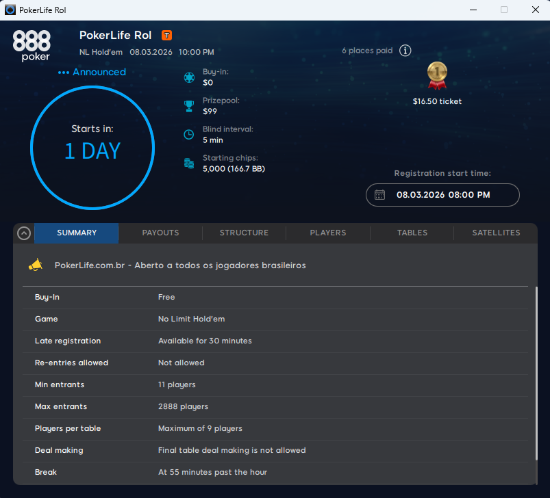 PokeLife Roll Infos 08.03.2026.