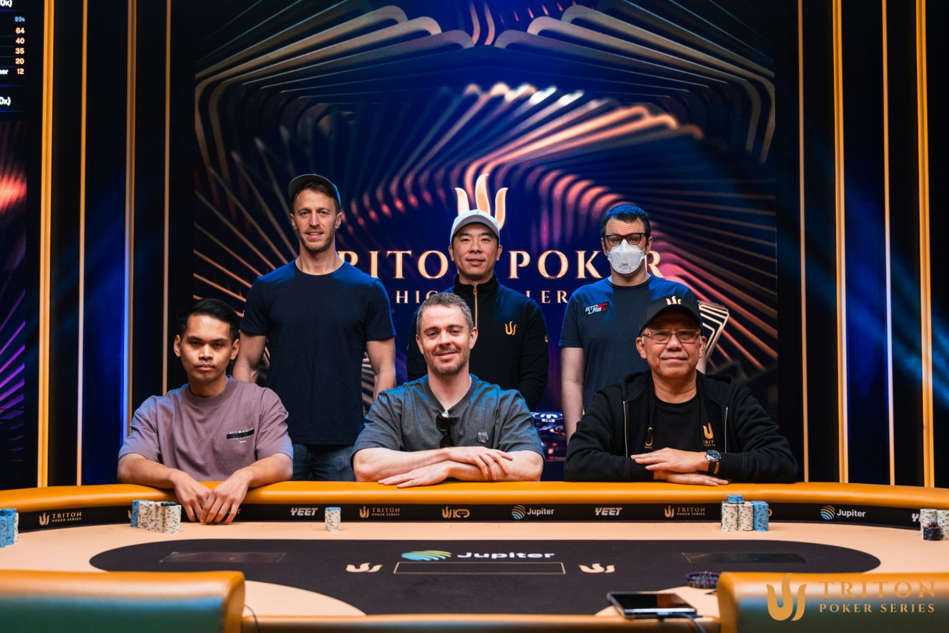 Mesa final do Evento #17 da Triton SHRS Jeju 2026