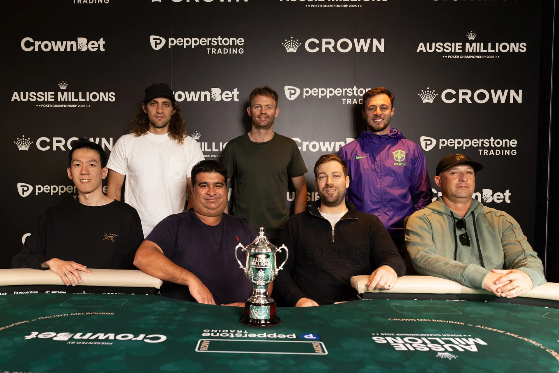 Mesa final do Evento #3 do Aussie Millions Poker Championship 2026