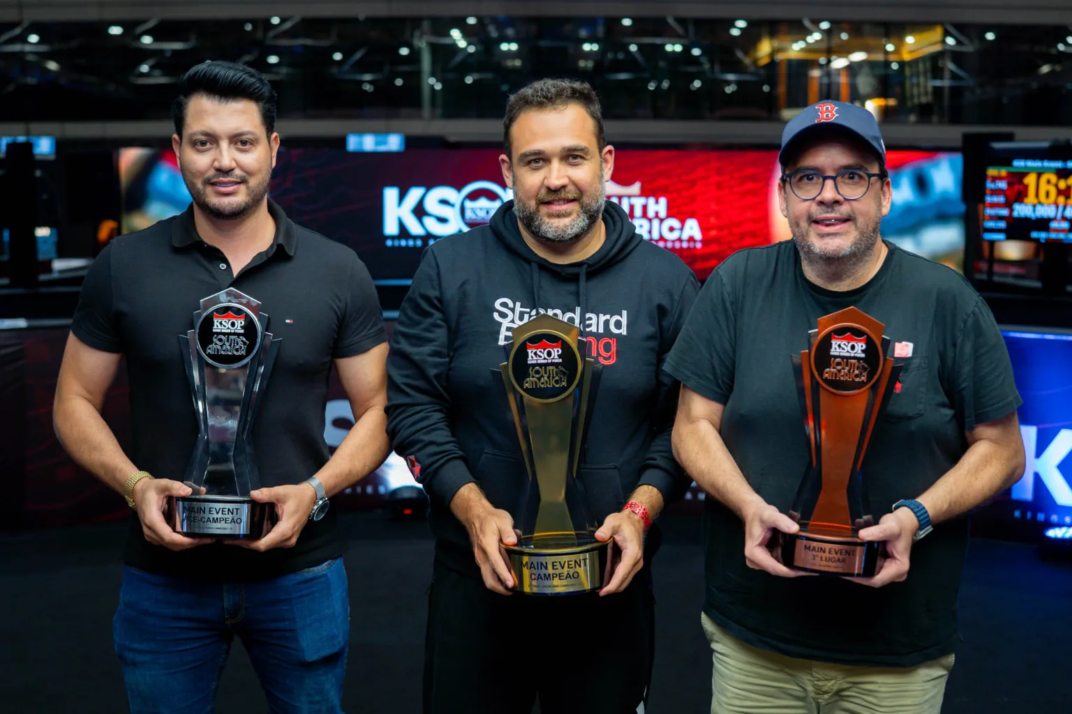 Pódio do Main Event do KSOP South America