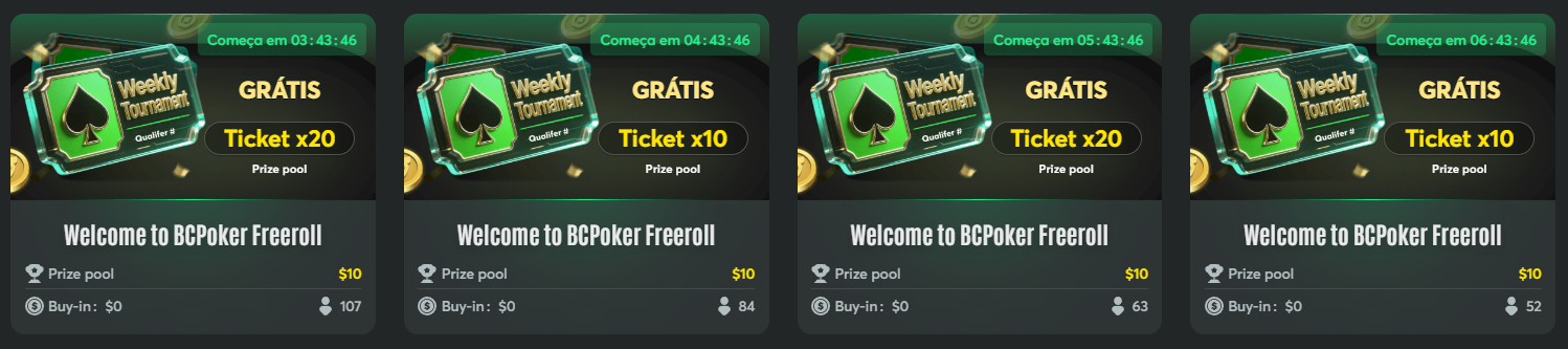 Satélites BCPoker 1