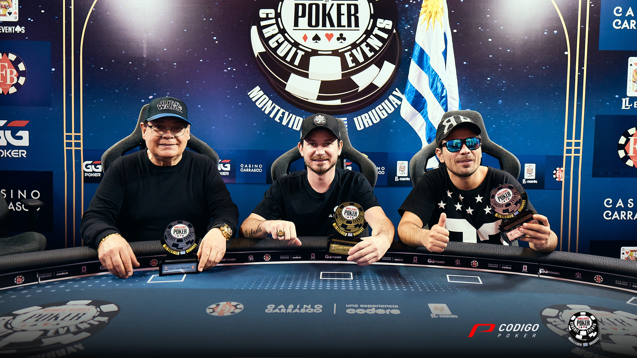 3handed - WSOPC - CodigoPoker
