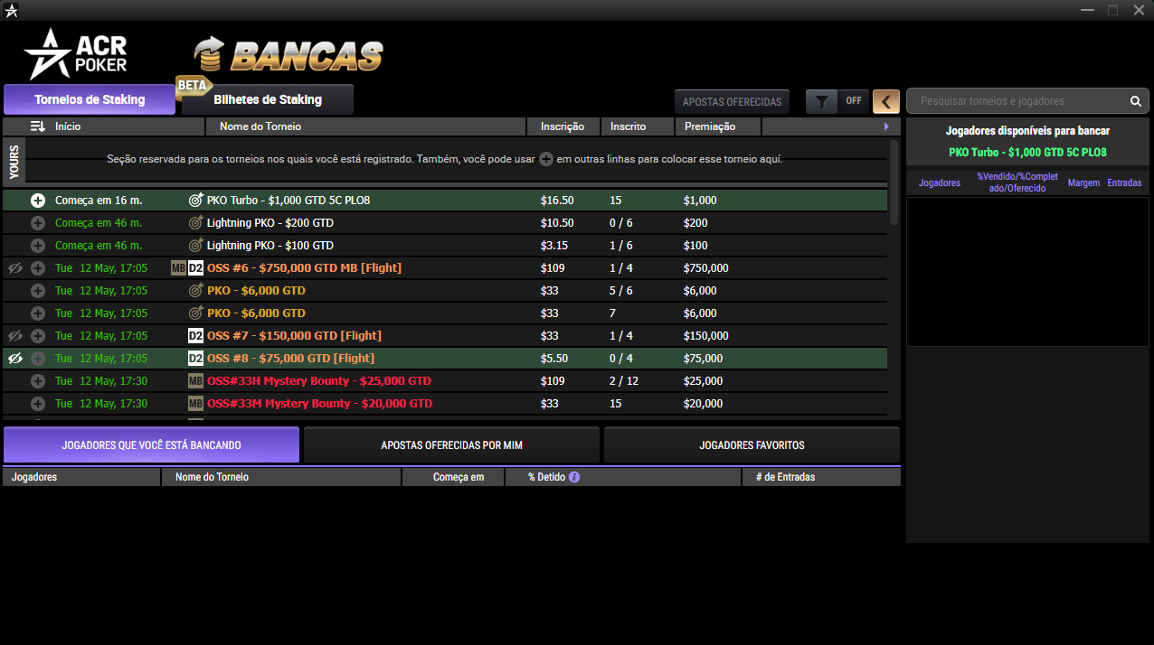 ACR Poker Lobby 12.05.2026