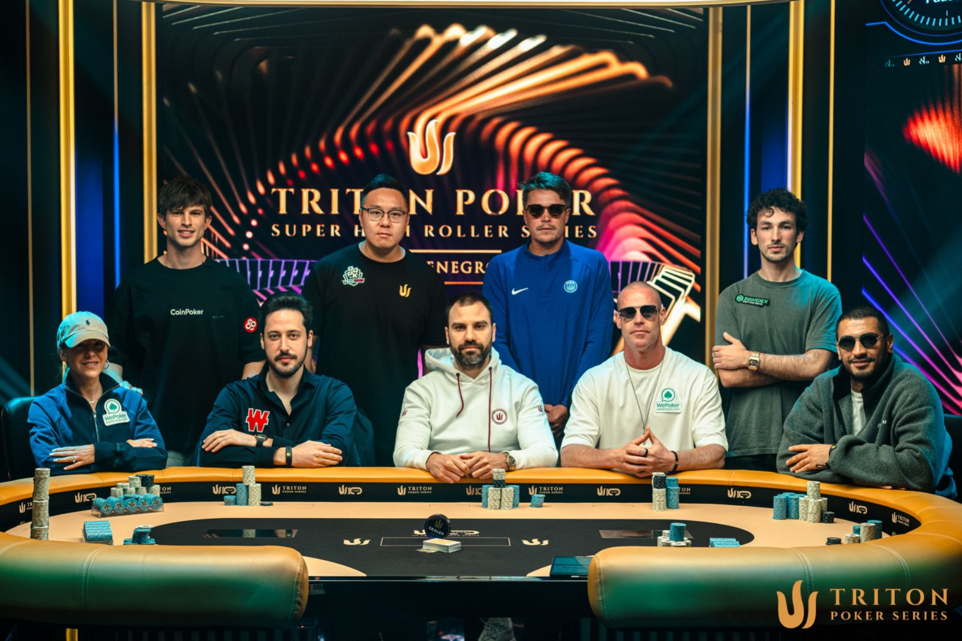 Mesa final Evento #3 da Triton SHRS Montenegro