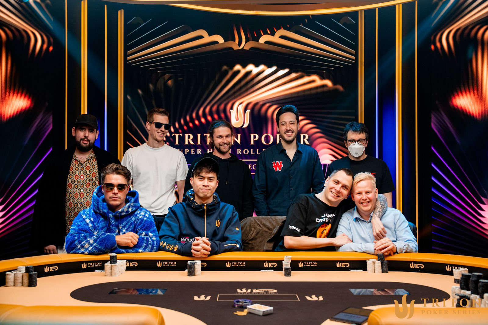 Mesa final do Invitational da Triton SHRS Montenegro