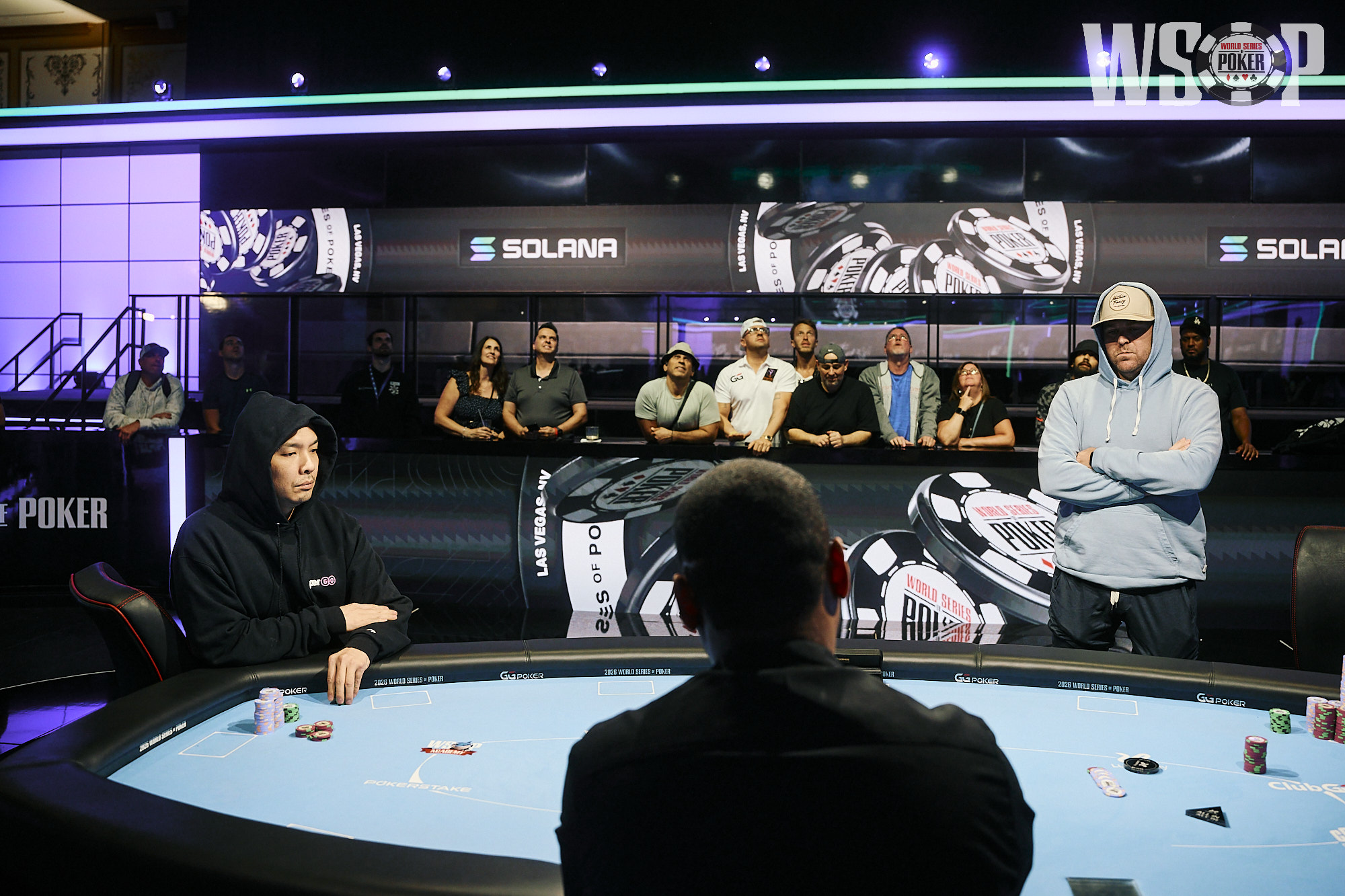 Chino Rheem e Marco Johnson_WSOP2026_Miguel Cortes