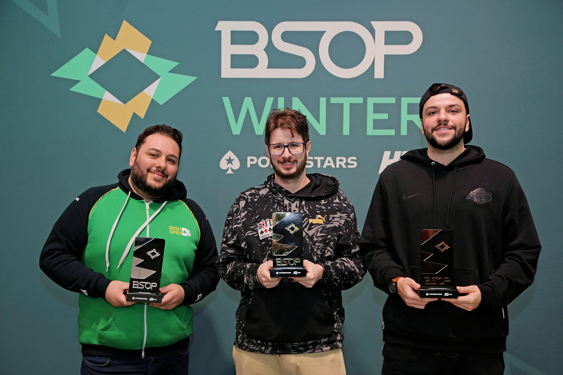 Pódio do Evento #44 do BSOP Winter 2026