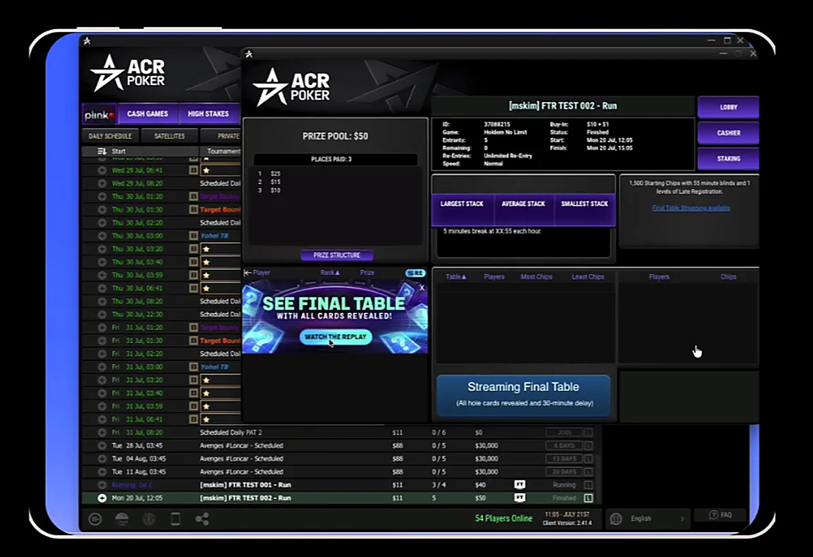 ACR Poker Final Table
