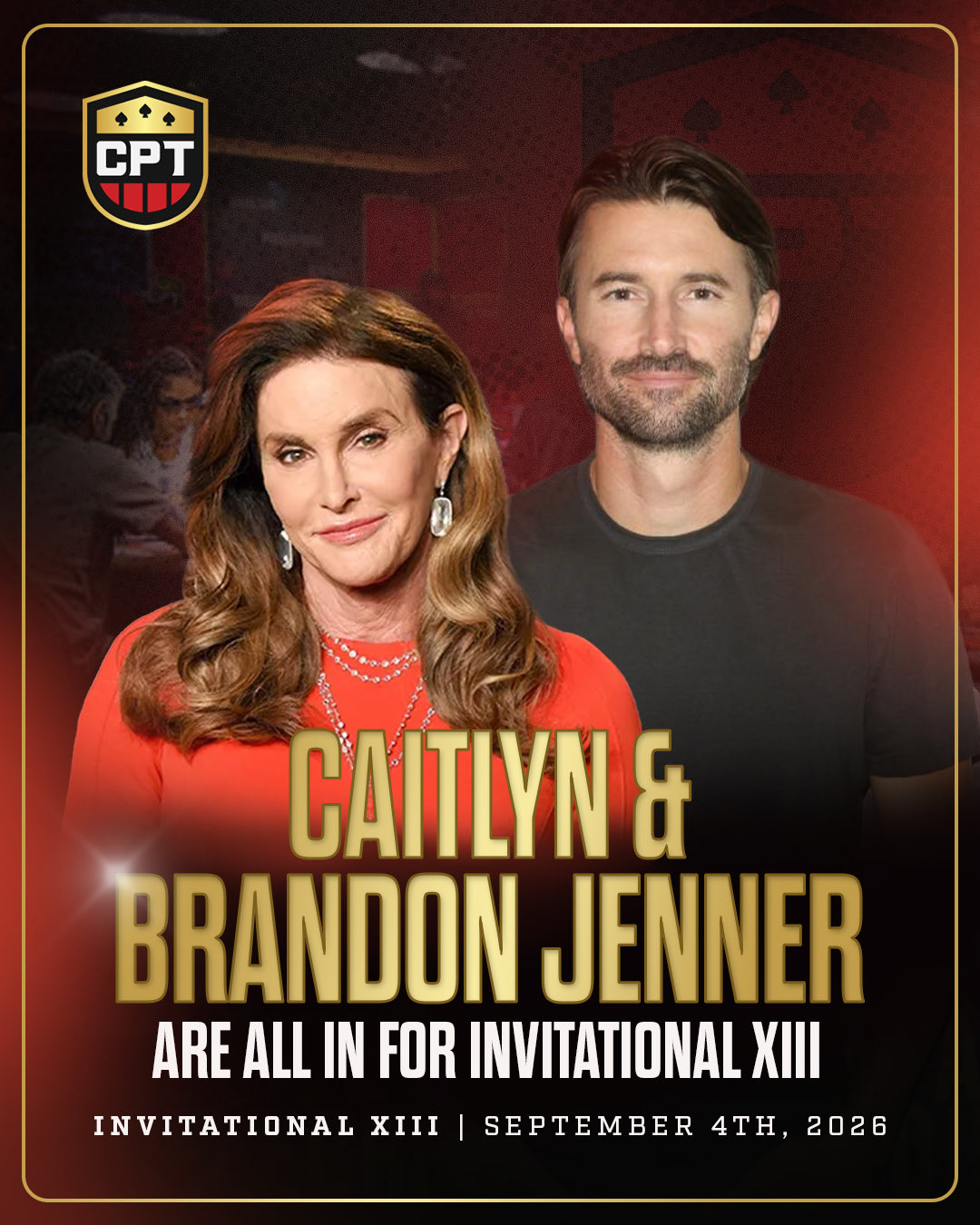 Caitlyn e Brandon Jenner Celebrity Poker Tour