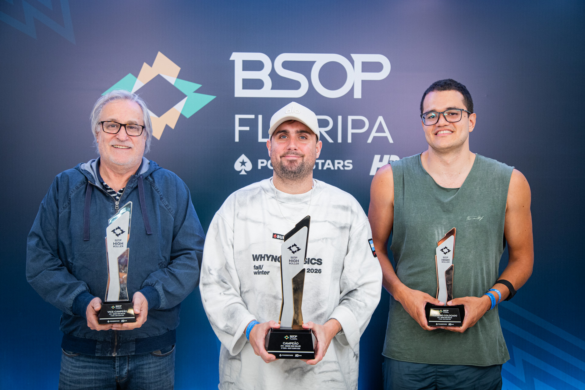 Ismael Horacio, Juan Barattini e Carlos Serrano
